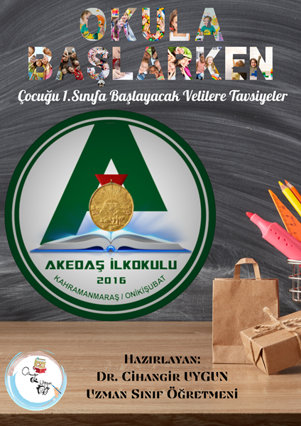 kapak 1.SINIF - OKULA BAŞLARKEN KİTABIM